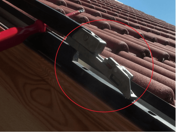 Roto Rep.-Set Hebellagerführung-Links kpl 84 Holz