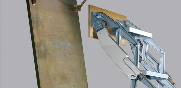 Roto Scherentreppe Junior mit Stirnbrett