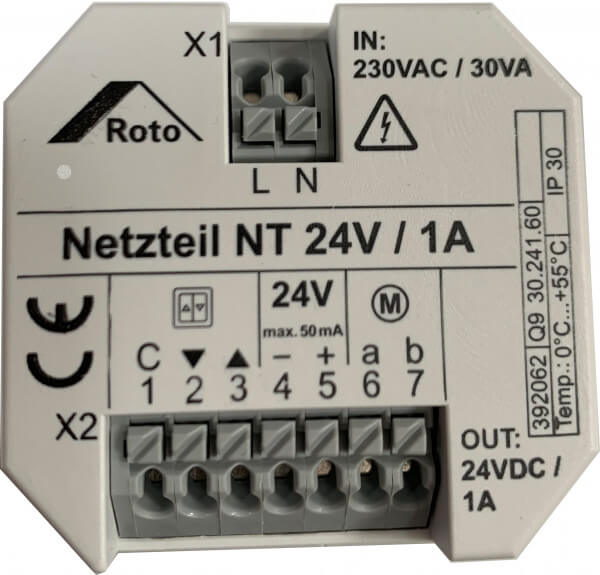 Roto Netzteil 24V /1A
