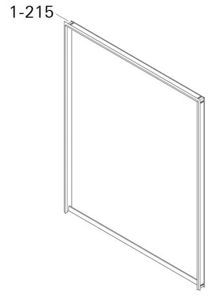 1-215 Roto Abdeckrahmendichtung 73