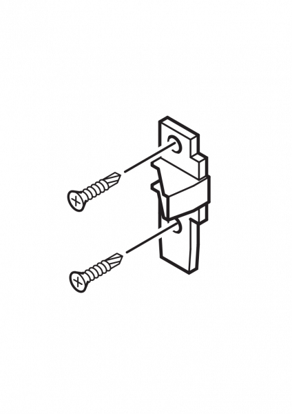 1-203 Roto Einlaufblock ohne Zapfen für 4/7 R4/7 K xx/xx-1